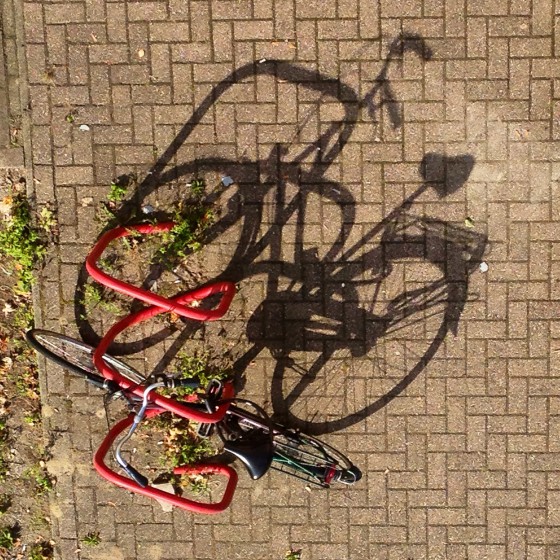 Schaduwfiets